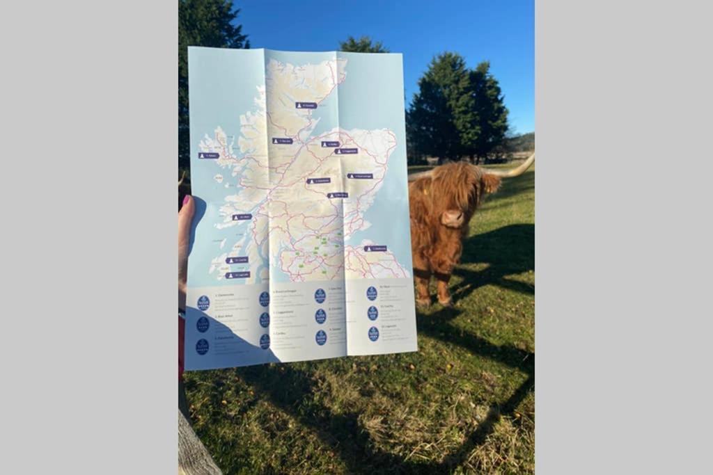 Villa Glampods Glamping Pod - Meet Highland Cows And Sheep Elgin Exterior foto